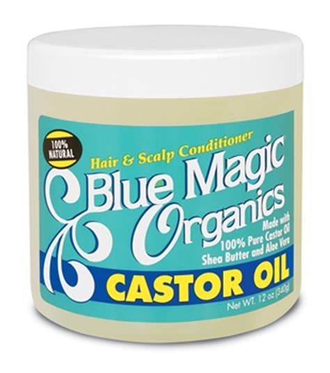 Blue mwgic castor oil